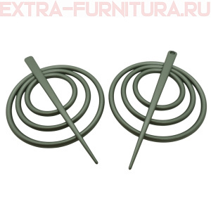 Заколки для штор "Круги", цв. №26, пара