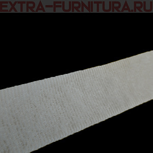  Лента контакт 25мм цв.белый (25м) мягкая часть