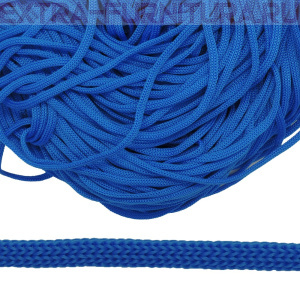 Шнур  ПП 4мм, цв.210 василек, уп.100м, пл.2,7 гр/м, арт.В501