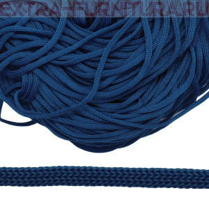 Шнур  ПП 4мм, цв.205 темно-синий, уп.100м, пл.2,7 гр/м, арт.В501