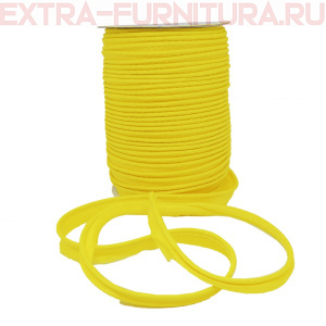 Кант атласный 12 мм, 72 ярда, цв. 110 желтый А
