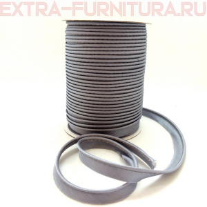 Кант атласный 12 мм, 72 ярда, цв. 070 серый ЕВРО