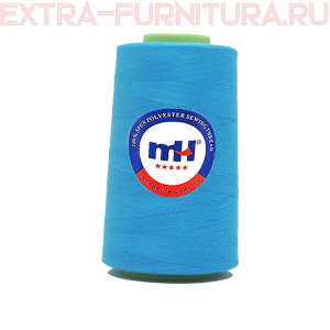 Нитки МН 40/2 п/э  5000 ярдов №543 бирюза *