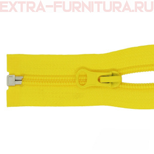 Молния Спираль разъемная дл. 65см, Т5, цв.110 желтый LOGO