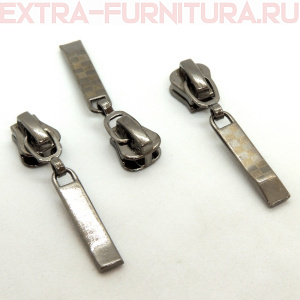 Бегунок декоративный автомат ТР3 черный никель К20 (уп. 50 шт.)