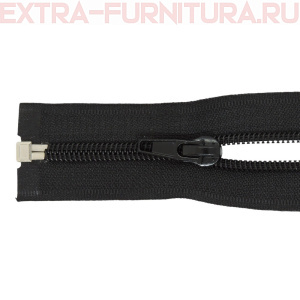 Молния Спираль разъёмная Т5, дл.50см цв. черный, класс А