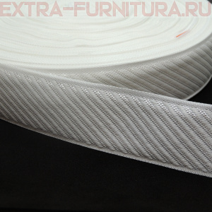 Лента матрасная 42 мм белая (уп.100м), пл.13,4 г/м
