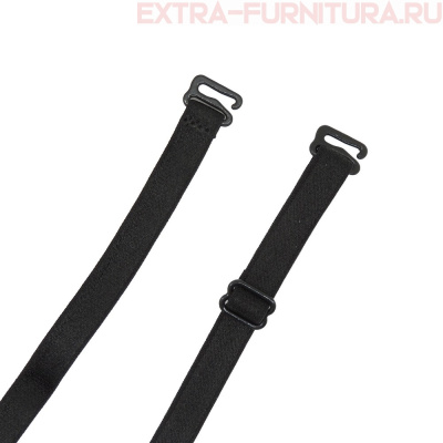 Бретели  для бюстгальтера арт.TBY.OL1001 шир.10мм цв.черный, уп.10пар
