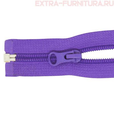 Молния Спираль разъемная дл. 80см, Т5, цв.170 фиолетовый LOGO