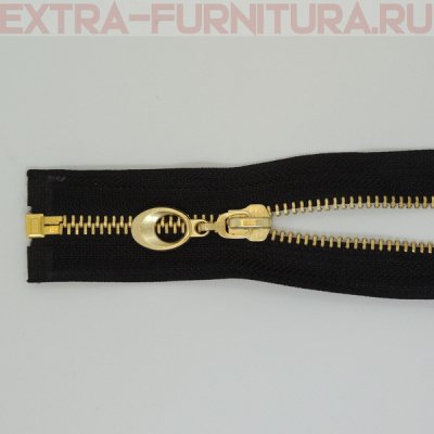 Молния Металл Т5 1 замок, 90 см, латунь *