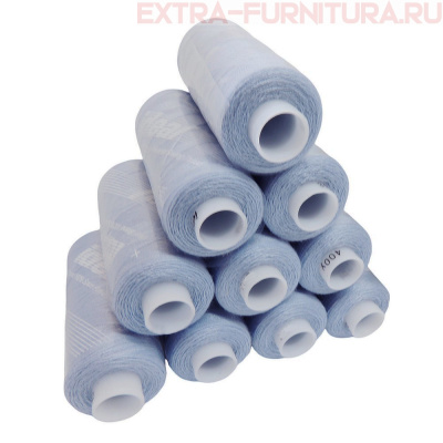 Нитки IDEAL бытовые 40/2 366м, цв.310 голубой (уп.10шт)