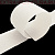  Лента контакт 50мм цв.белый (25м)
