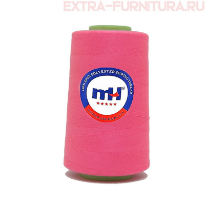 Нитки МН 40/2 п/э  5000 ярдов №572 яр.розовый *
