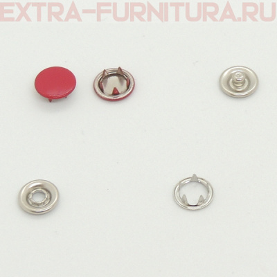 Кнопка рубашечная 9,5мм, цв.147 малина глянцевый (уп.1440шт) №382 Buttoni *