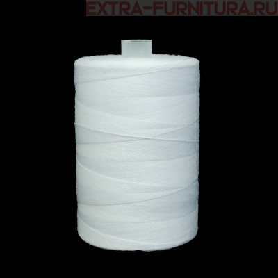 Нитки 28S/2 45ЛЛ 2500м, цв. белый (200шт кор)