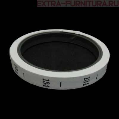 Размерник р-р 134, цв. белый, рул. 300 шт.