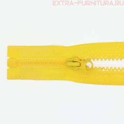 Молния Трактор Т5 1 замок 80см, цв.110 желтый, LOGO