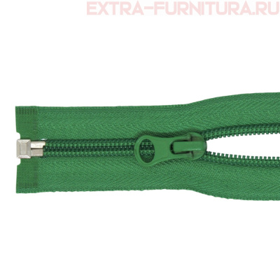 Молния Спираль разъемная дл. 70см, Т5, цв.243 зеленый, MaxZipper