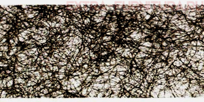 Паутинка клеевая шир.15мм, цв.черный, рул.100м, пл.23гр/м