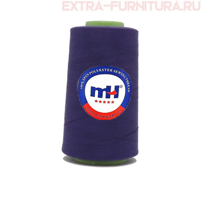 Нитки МН 40/2 п/э  5000 ярдов №198 фиолетовый*