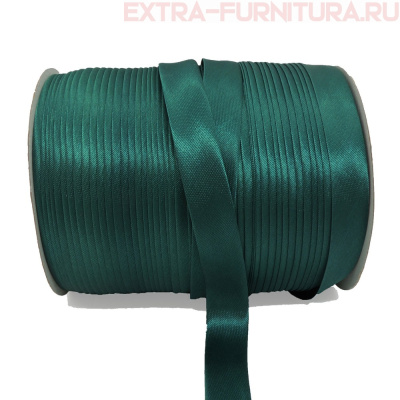 Косая бейка 16мм 132м цв.064 темно-зеленый ЕВРО