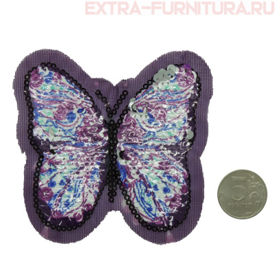 Термоаппликация Бабочка №15 ассорти