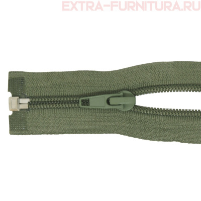 Молния Спираль разъемная Т5, дл. 65см, цв.263 светлый хаки